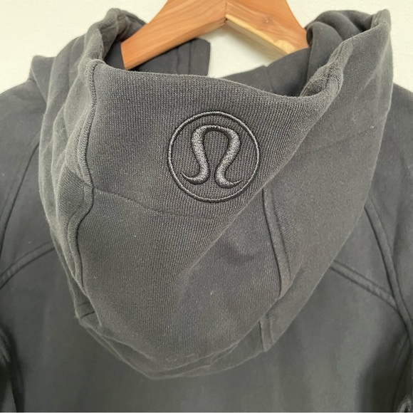 NWT Lululemon Scuba Full-Zip Black Hoodie Size 6 - Picture 5 of 10